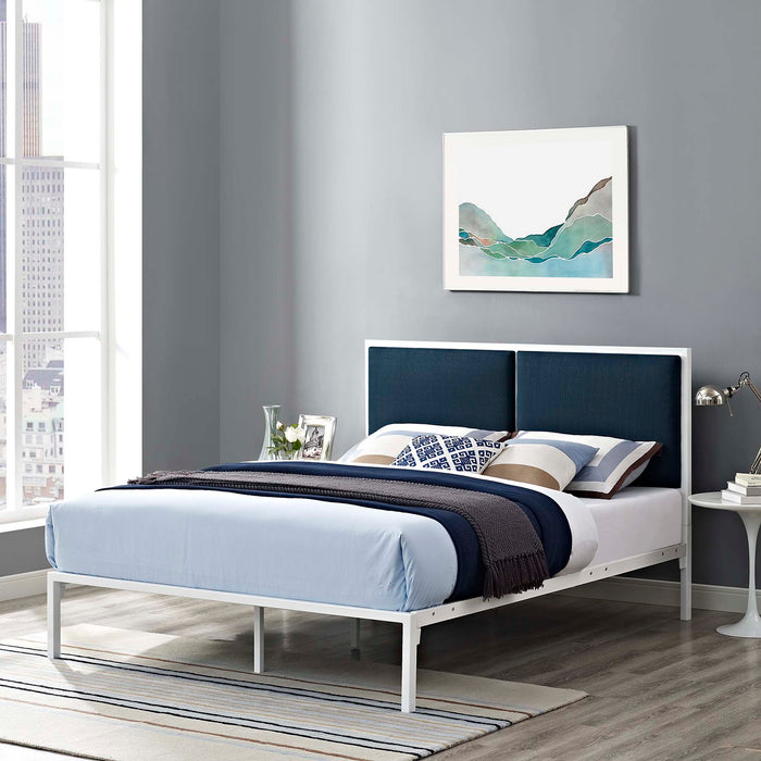 Della Fabric Bed - Modway \bedroom\beds & bed frames