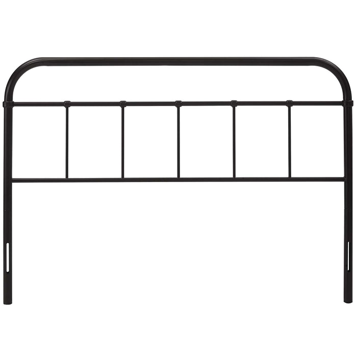 Modway Serena Steel Headboard Bedroom Furniture - Lifestyle View