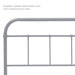 Modway Serena Steel Headboard Bedroom Furniture - View 42