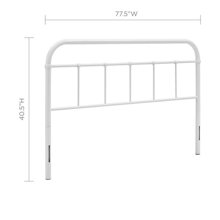 Modway Serena Steel Headboard Bedroom Furniture - View 48