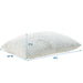 Relax Standard/ Size Pillow White / Queen