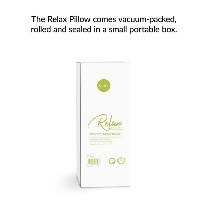Relax Standard/ Size Pillow White / Queen