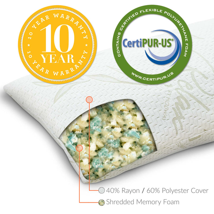 Relax Standard/ Size Pillow White / King