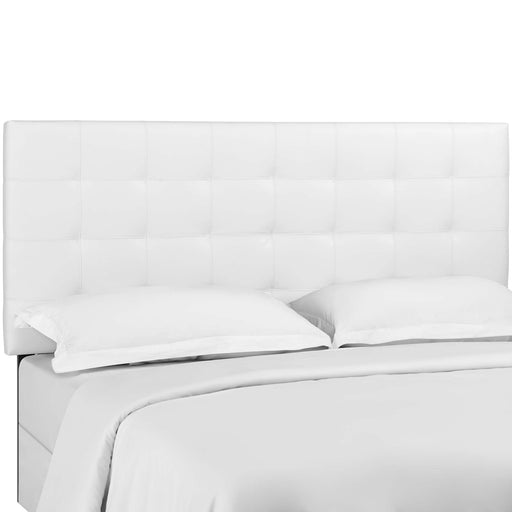 Modway Paisley Tufted Upholstered Faux Leather Headboard Bedroom Furniture - View 33