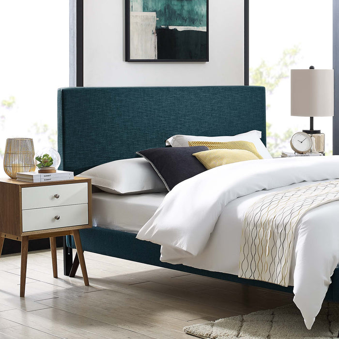 Modway Taylor Upholstered Linen Fabric Headboard Bedroom Furniture - View 37