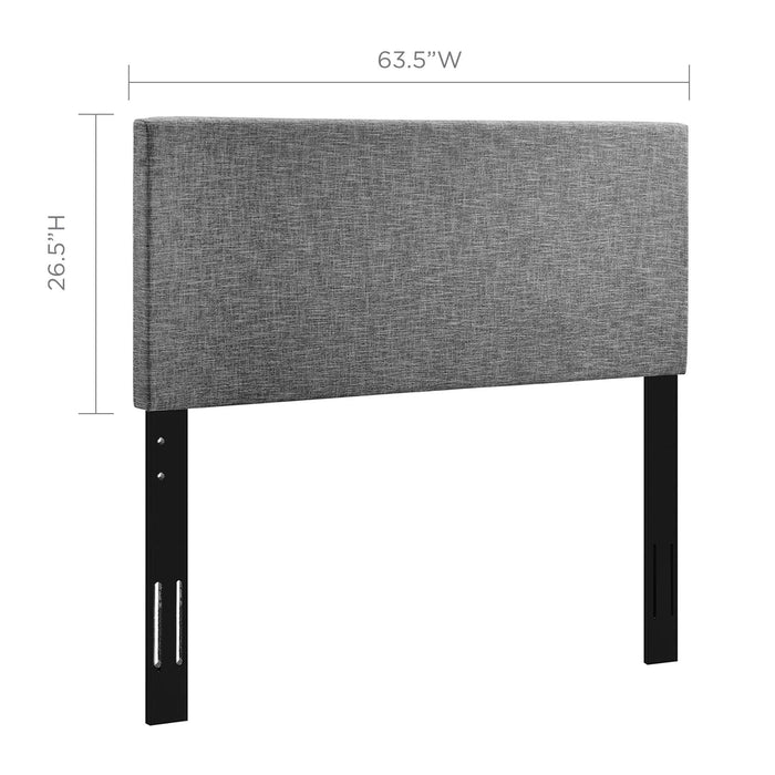 Modway Taylor Upholstered Linen Fabric Headboard Bedroom Furniture - View 10