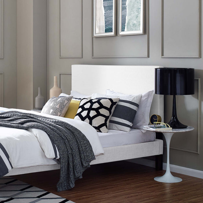 Modway Taylor Upholstered Linen Fabric Headboard Bedroom Furniture - View 14