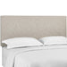 Modway Taylor Upholstered Linen Fabric Headboard Bedroom Furniture - View 46