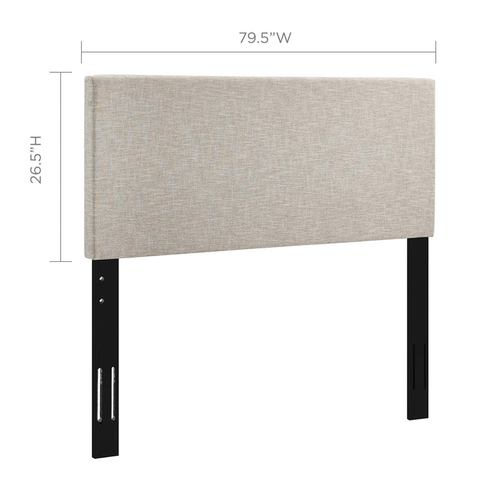 Modway Taylor Upholstered Linen Fabric Headboard Bedroom Furniture - View 24