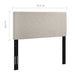 Modway Taylor Upholstered Linen Fabric Headboard Bedroom Furniture - View 24