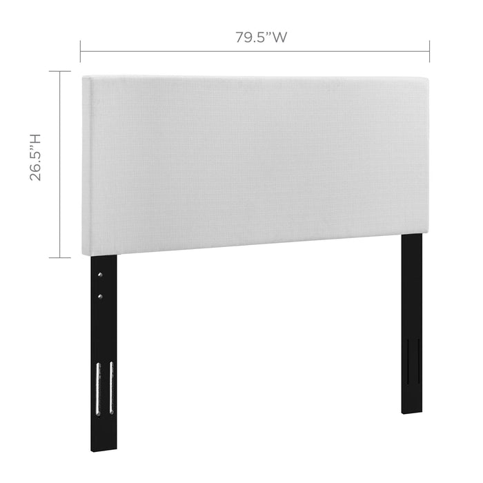 Modway Taylor Upholstered Linen Fabric Headboard Bedroom Furniture - View 32
