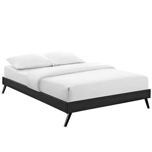 Modway Loryn Vinyl Bed Frame with Round Splayed Legs Bedroom Furniture - View 34