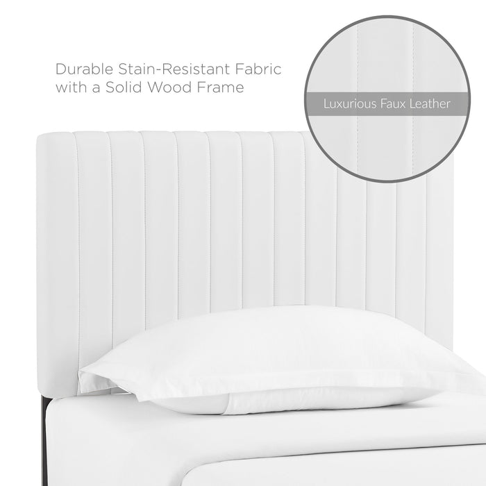 Modway Keira Faux Leather Headboard Bedroom Furniture - View 9