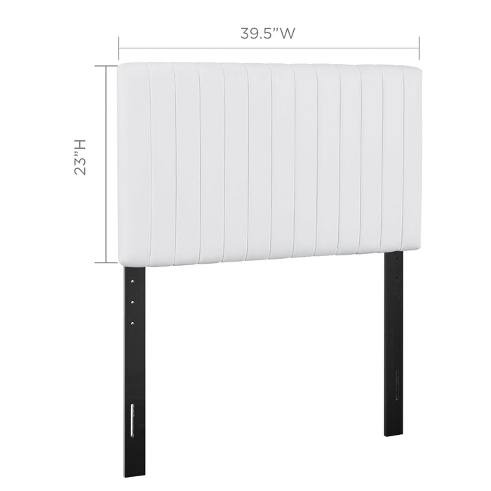 Modway Keira Faux Leather Headboard Bedroom Furniture - View 10