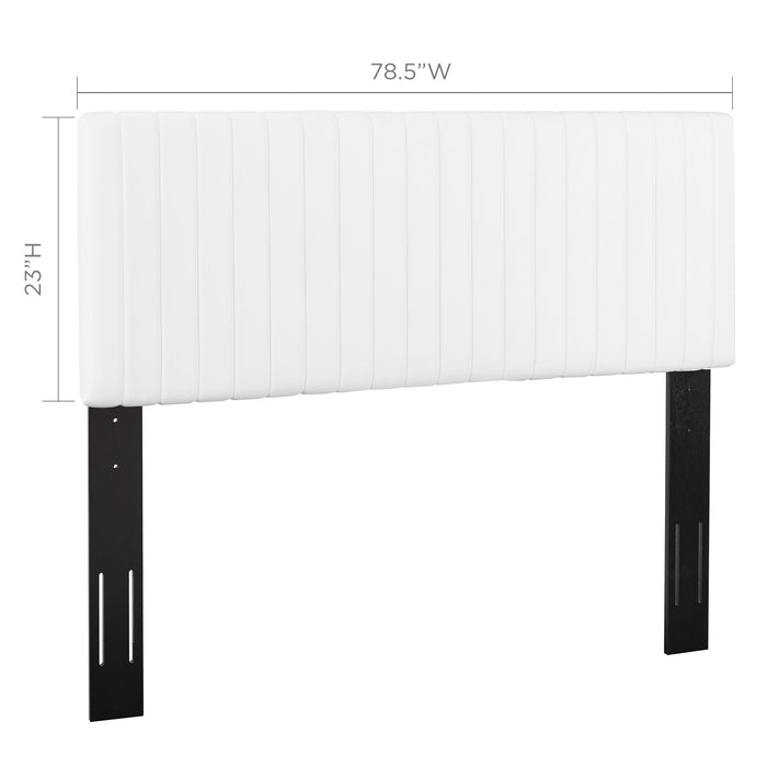 Modway Keira Faux Leather Headboard Bedroom Furniture - View 16