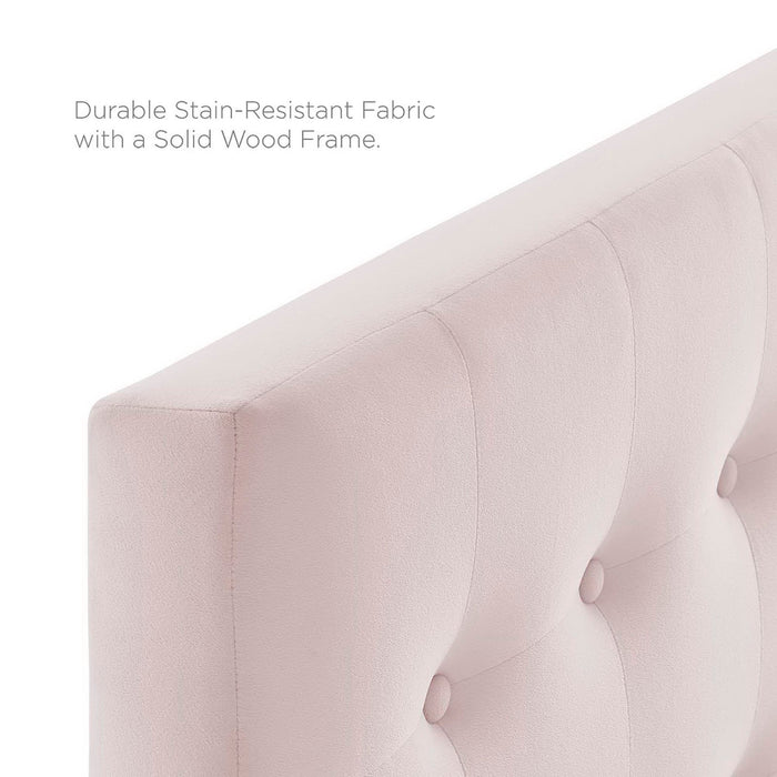 Emily Biscuit Tufted Performance Velvet Headboard