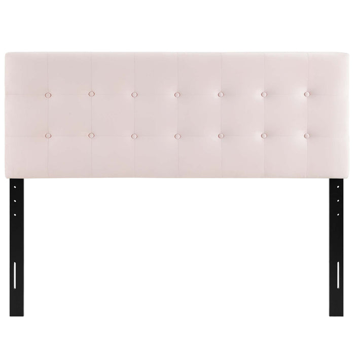 Emily Biscuit Tufted Performance Velvet Headboard
