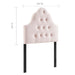 Modway Sovereign Diamond Tufted Performance Velvet Headboard Bedroom Furniture - Close-Up