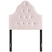 Modway Sovereign Diamond Tufted Performance Velvet Headboard Bedroom Furniture - Dimensions