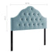 Modway Sovereign Diamond Tufted Performance Velvet Headboard Bedroom Furniture - View 42