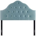 Modway Sovereign Diamond Tufted Performance Velvet Headboard Bedroom Furniture - View 44