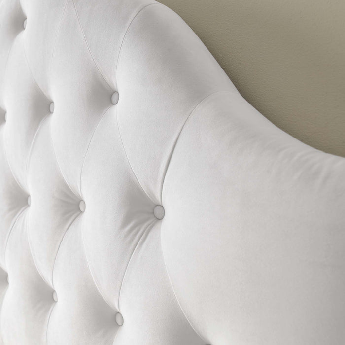 Modway Sovereign Diamond Tufted Performance Velvet Headboard Bedroom Furniture - View 24