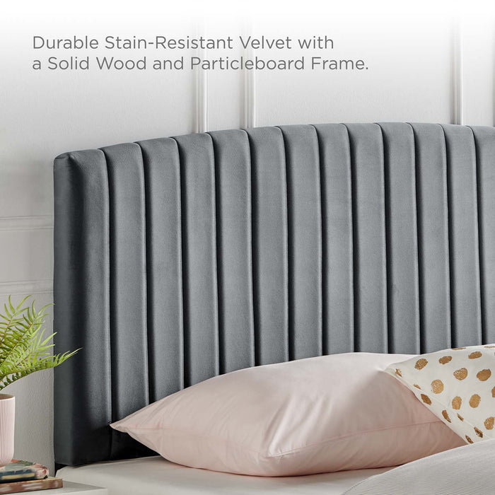 Modway Rebecca Performance Velvet Headboard Bedroom Furniture - View 25