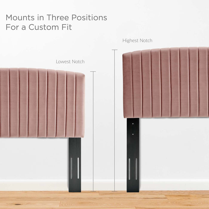 Modway Rebecca Performance Velvet Headboard Bedroom Furniture - View 30