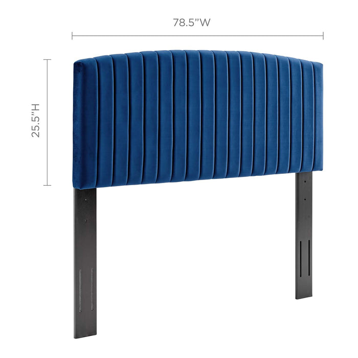 Modway Rebecca Performance Velvet Headboard Bedroom Furniture - View 65