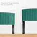Modway Rebecca Performance Velvet Headboard Bedroom Furniture - View 73