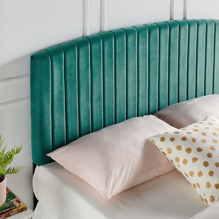 Modway Rebecca Performance Velvet Headboard Bedroom Furniture - View 76