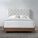 Rhiannon Diamond Tufted Upholstered Fabric Bed - view 5