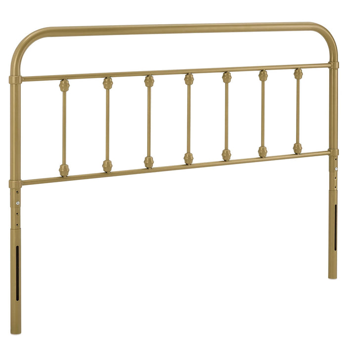 Sage Metal Headboard