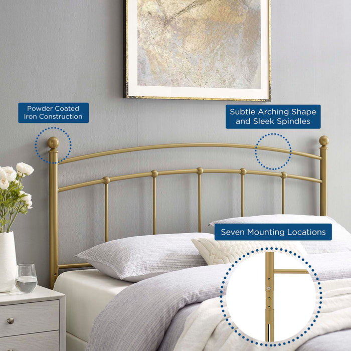 Abigail Metal Headboard