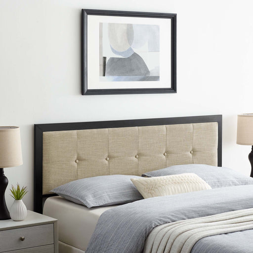 Modway Teagan Tufted Headboard in Brown