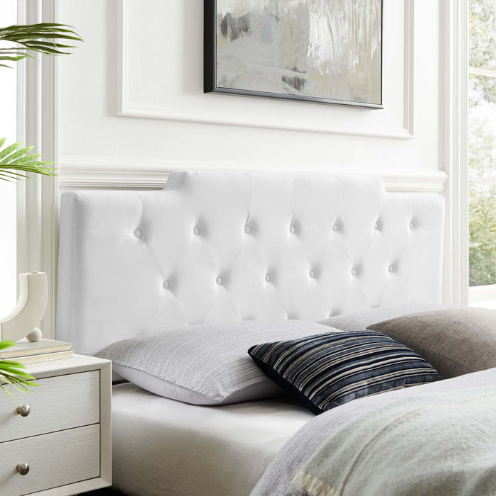 Modway Juliet Tufted Performance Velvet Headboard Bedroom Furniture - View 36