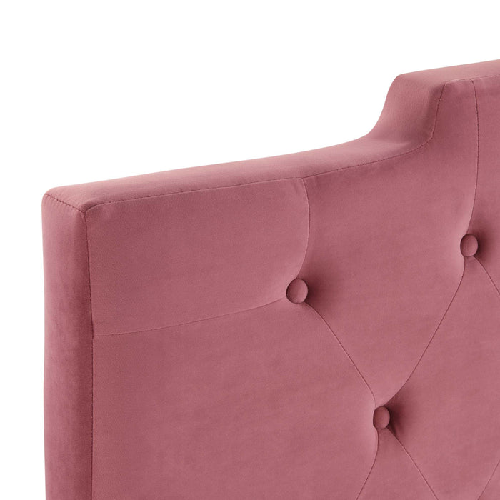 Modway Juliet Tufted Performance Velvet Headboard Bedroom Furniture - View 20