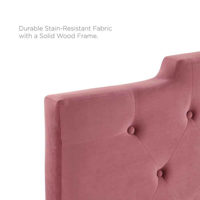 Modway Juliet Tufted Performance Velvet Headboard Bedroom Furniture - View 16