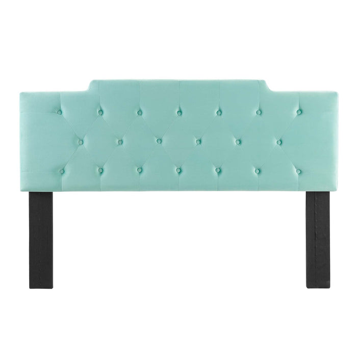Modway Juliet Tufted Performance Velvet Headboard Bedroom Furniture - View 47
