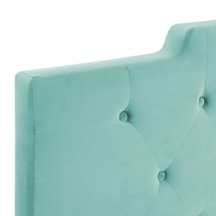 Modway Juliet Tufted Performance Velvet Headboard Bedroom Furniture - View 48