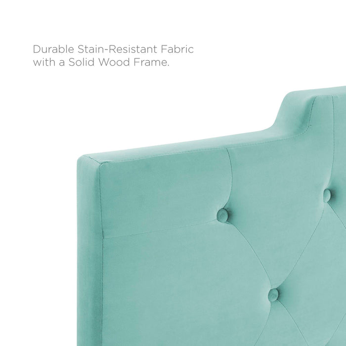 Modway Juliet Tufted Performance Velvet Headboard Bedroom Furniture - View 44