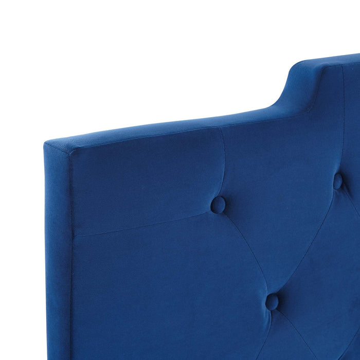 Modway Juliet Tufted Performance Velvet Headboard Bedroom Furniture - View 54