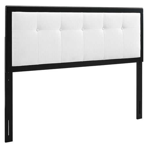 Modway Draper Tufted Fabric and Wood Headboard Bedroom Furniture - View 146