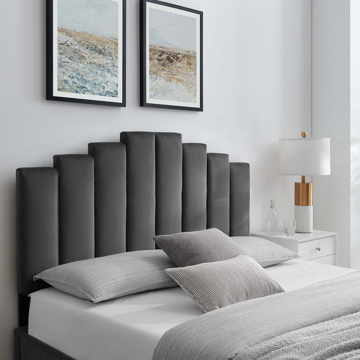 Noelle Performance Velvet Headboard