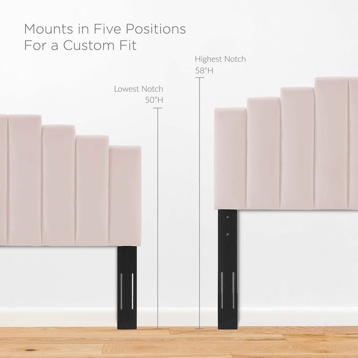 Noelle Performance Velvet Headboard