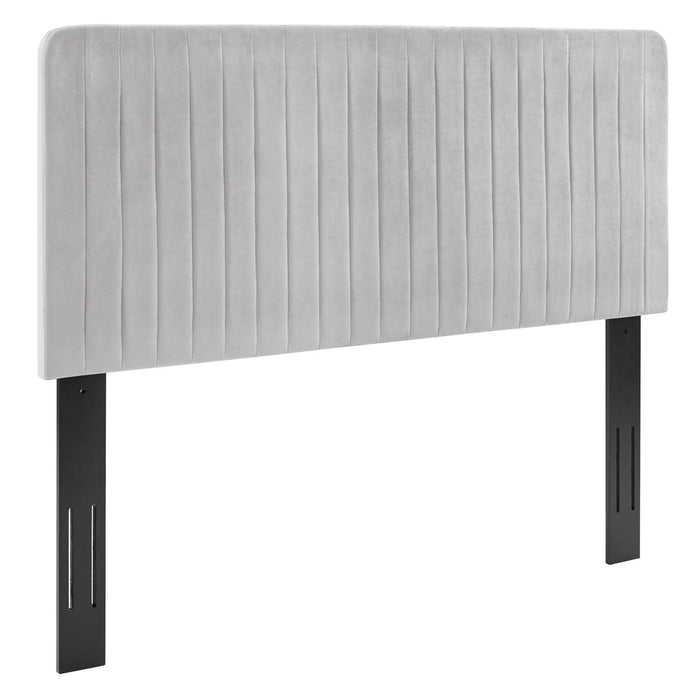 Modway Milenna Channel Tufted Performance Velvet Headboard Bedroom Furniture - View 29