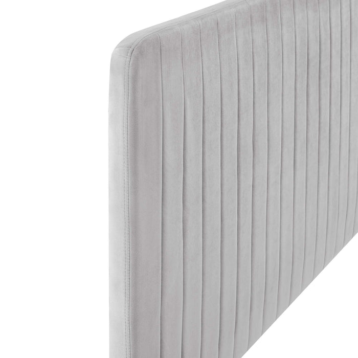 Modway Milenna Channel Tufted Performance Velvet Headboard Bedroom Furniture - View 37