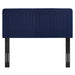 Modway Milenna Channel Tufted Upholstered Fabric Headboard Bedroom Furniture - View 17