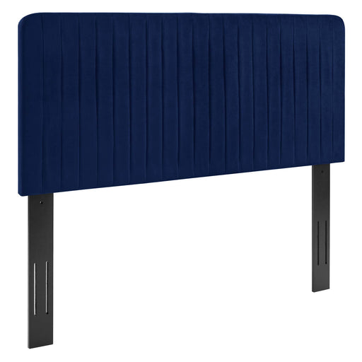 Modway Milenna Channel Tufted Performance Velvet Headboard Bedroom Furniture - View 76