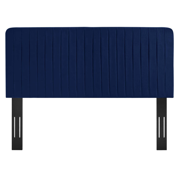 Modway Milenna Channel Tufted Performance Velvet Headboard Bedroom Furniture - View 45